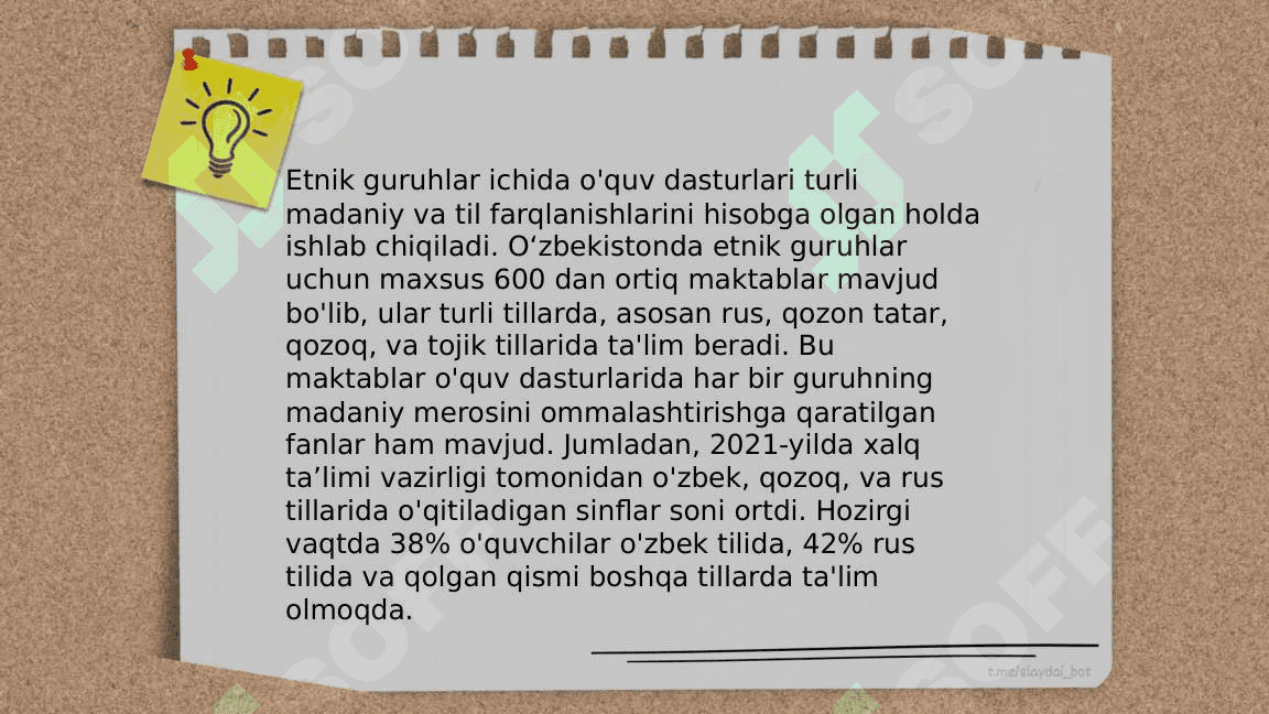 Jahonning rivojlangan mamlakatlarida tarbiyaviy jarayonlarning etnik xususiyatlari 8
