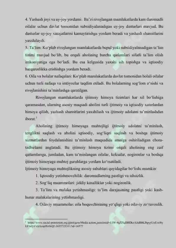 AHOLINING IJTIMOIY HIMOYAGA MUHTOJLIGI 3