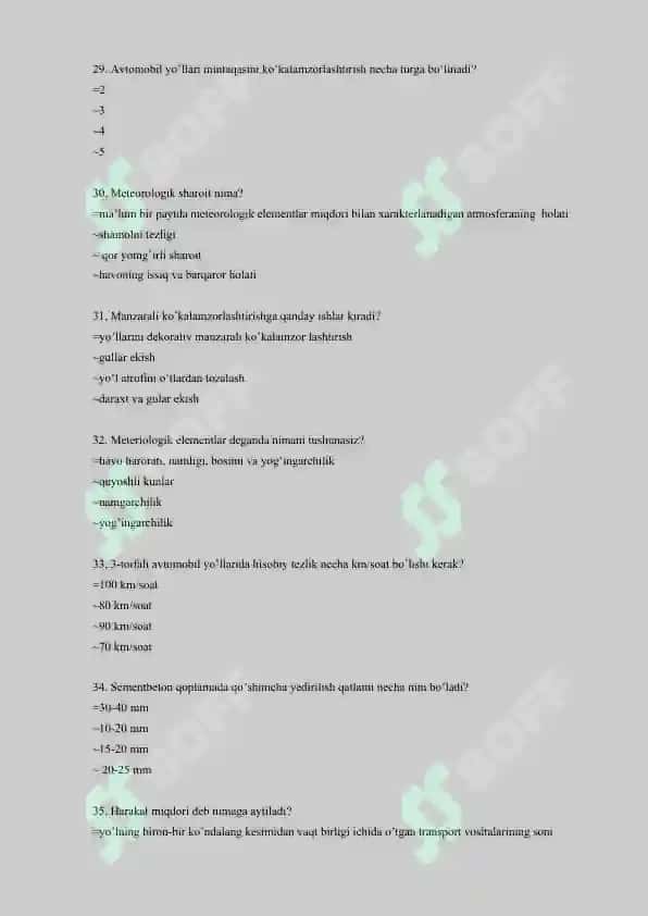 Avtomobil yo‘llarini ta’mirlash va saqlash texnologiyalari 6