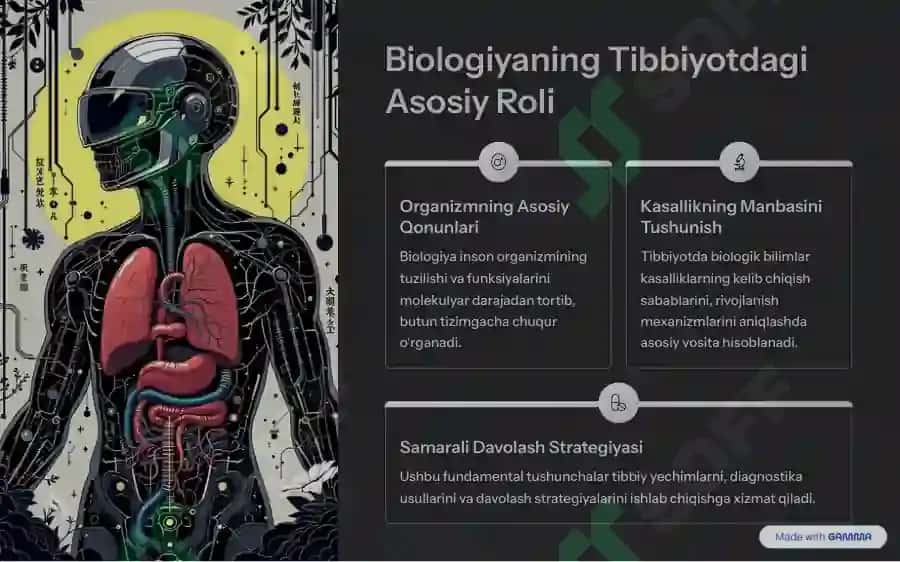 Inson Salomatligi Yo'lida Ilmiy Inqilob 2