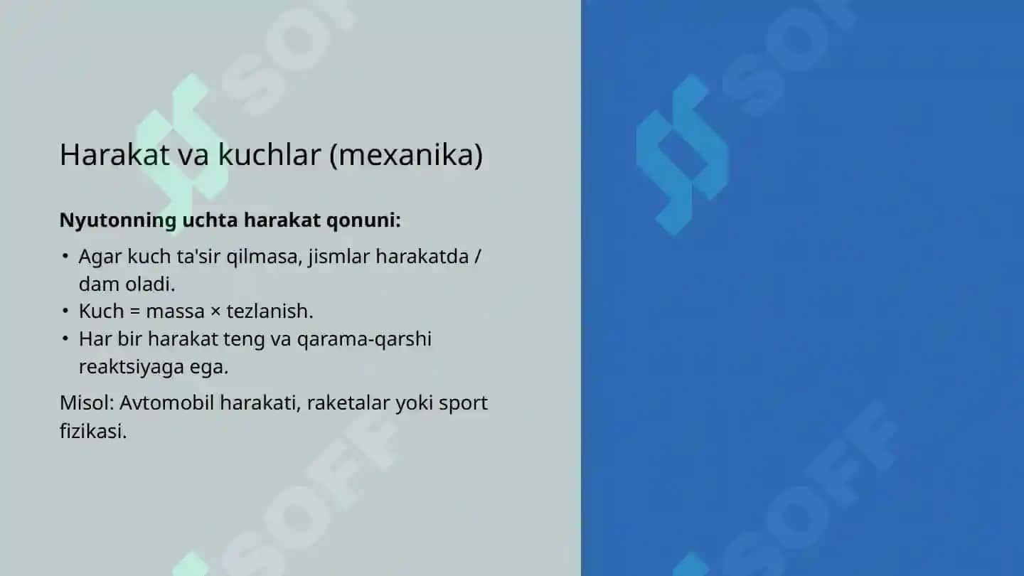 Fizikaning asosiy qonunlarini tushunish 4