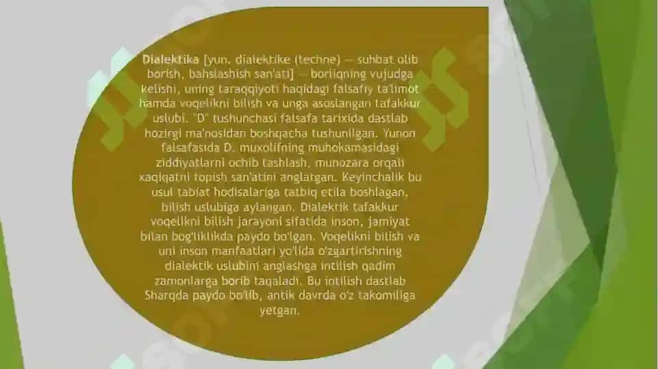 Koevolutsiya va environmentalizm dialektikasi 3
