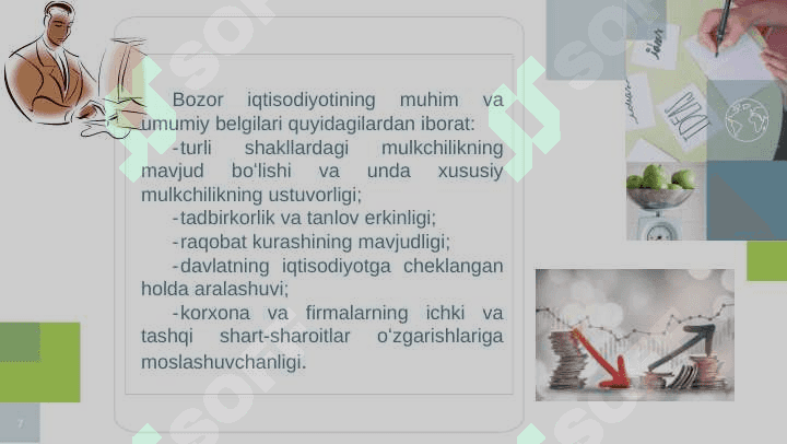Bozor sharoitida ijtimoiy siyosatning tutgan o'rni 7