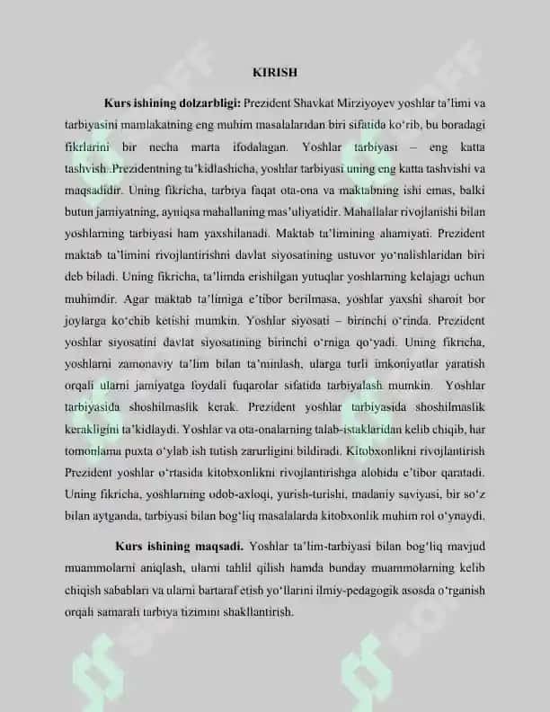YOSHLAR TA'lIM - TARBIYASI MUAMMOLARINI TADQIQ 2