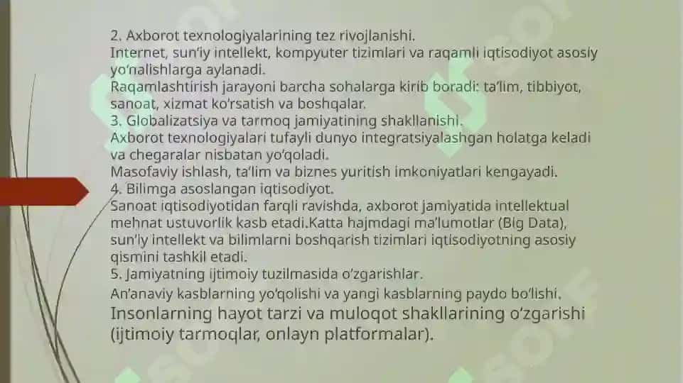 Axborot jamiyatini yuzga kelishida fan va texnika yutuqlarining ta’siri 3