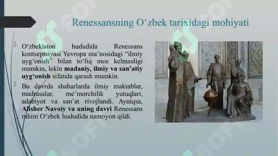O'ZBEKISTON TARIXIDA RENESSANS ASOSIY BOSQICHLARI VA RIVOJLANISH OMILLARI 7