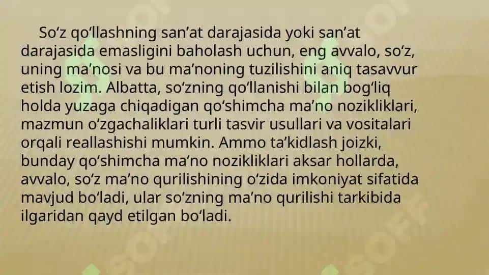 Badiiy matnning leksik-semantik xususiyatlari 3