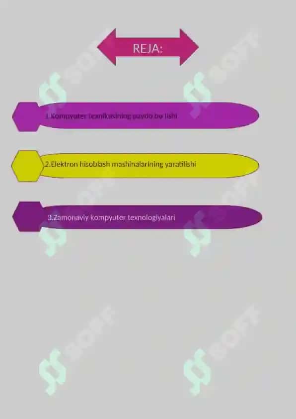 Kompyuter texnikasining paydo bo’lishi 2