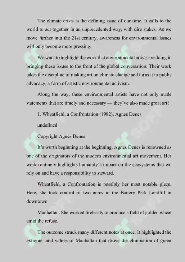 Ecological problems. 2