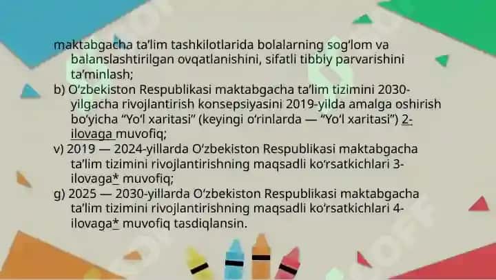 MAKTABGACHA TA’LIM TASHKILOTIDA TA’LIM – TARBIYA ISHLARI 3