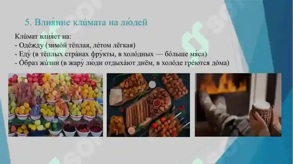 Погода и климат 7