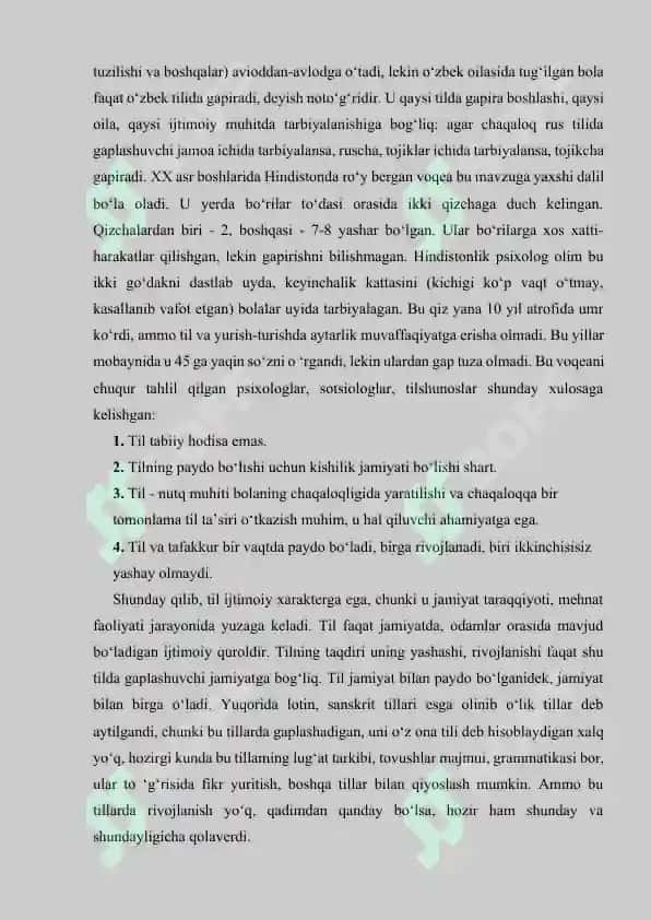 Hozirgi o’zbek adabiy tilida lison, nutq, me’yor munosabati 2