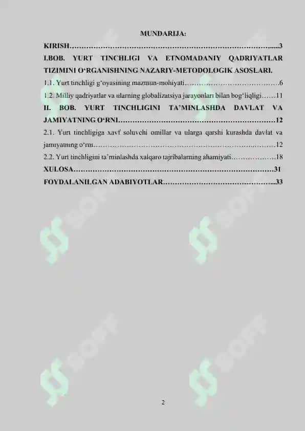 Yurt tinchligi – etnomadaniy azaliy qadriyat 2