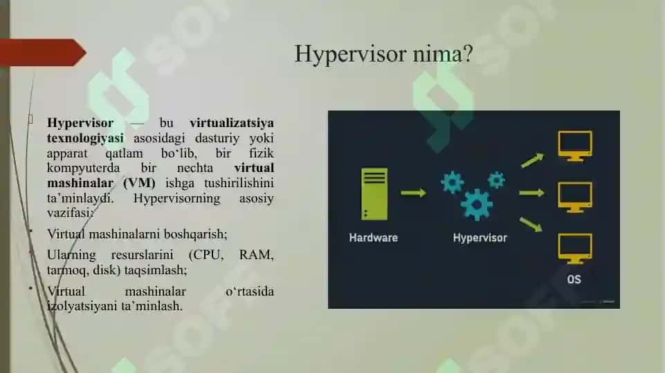 HYPERVISOR VA UNDAGI ZAIFLIKLAR 3