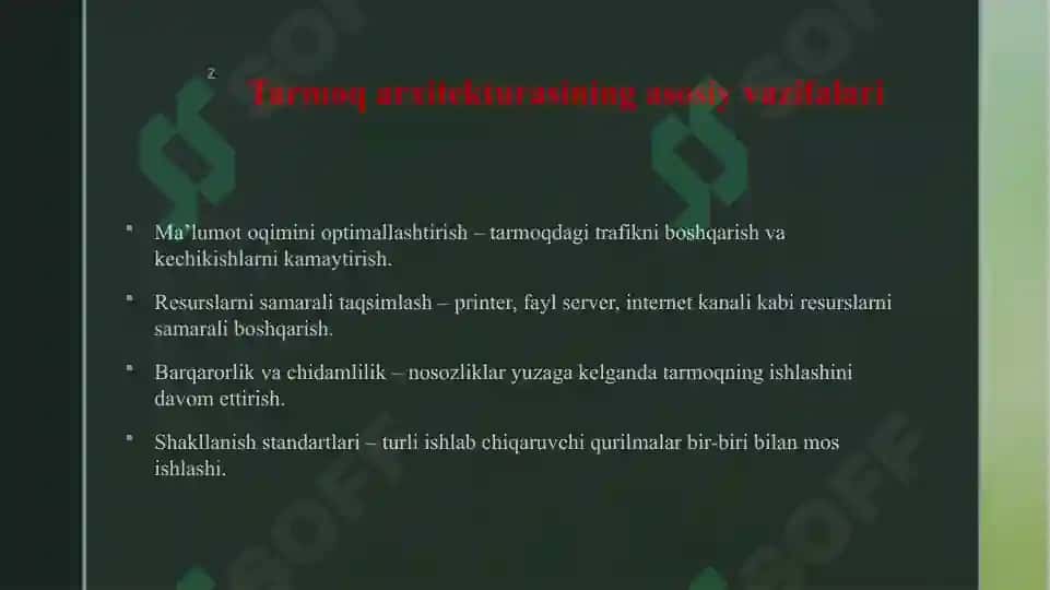 TARMOQ ARXITEKTURALARI 7