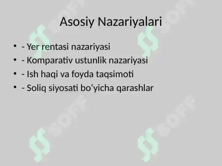 David Ricardoning iqtisodiy ta'limoti 4