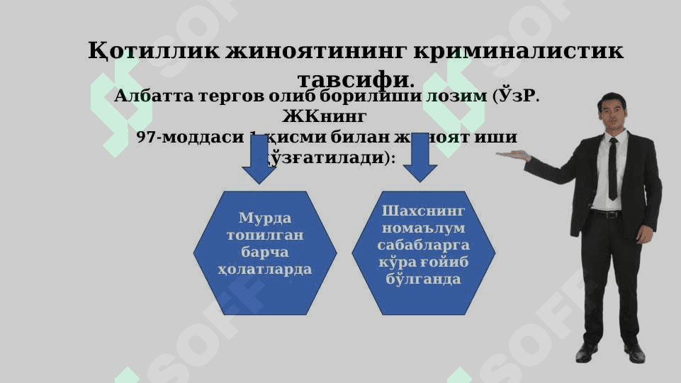 Қотиллик диноятларни тергов қилиш методикаси 7