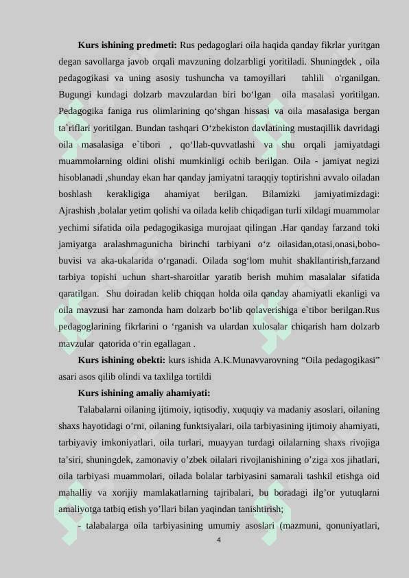 Rus pedagoglarining oila pedagogikasiga oid qarashlari 4