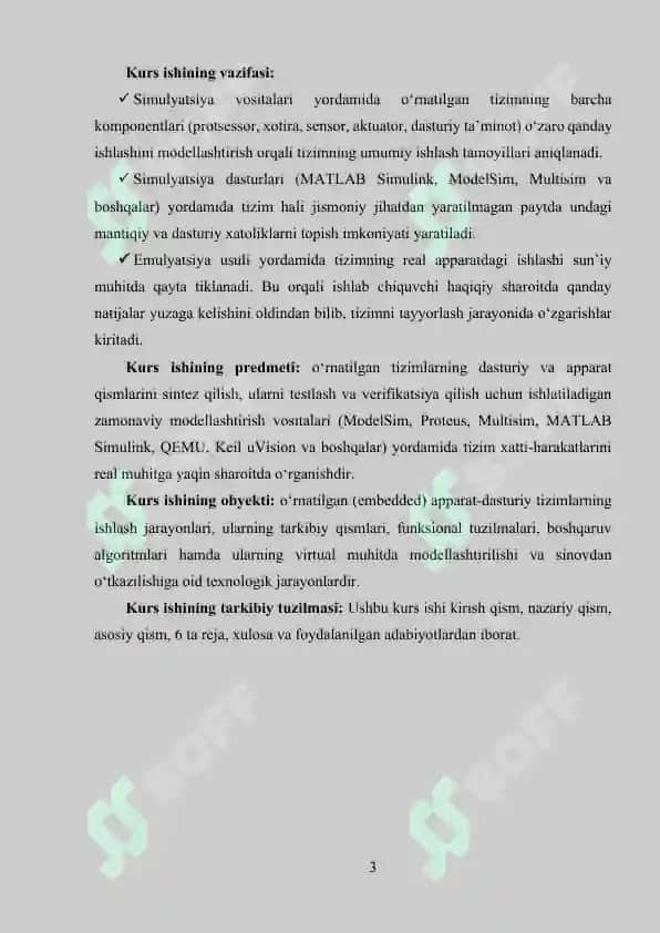 O‘RNATILGAN TIZIMLARDA SIMULYATSIYA VA EMULYATSIYA USULLARI 3