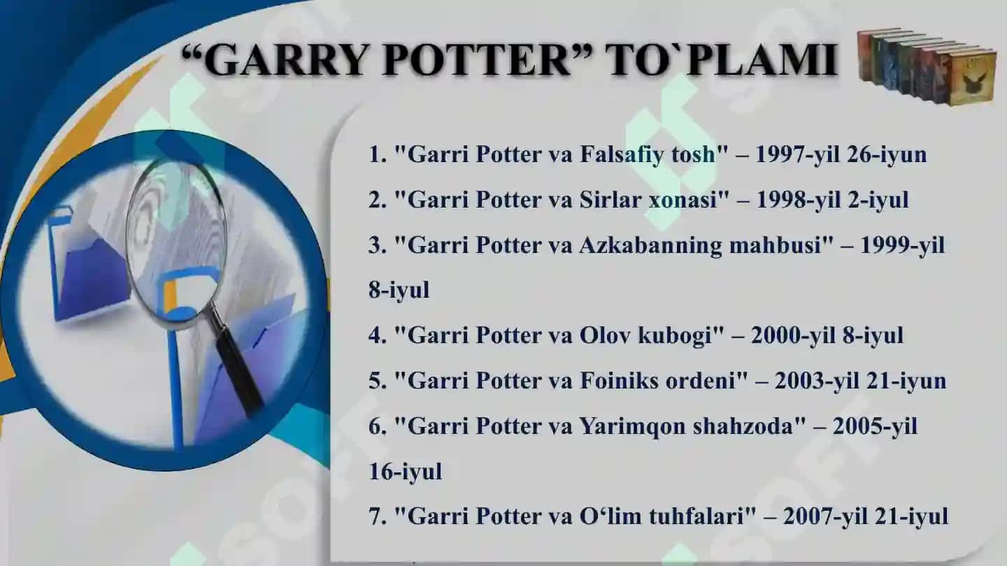“HARRY POTTER” ASARI TAHLILI 5
