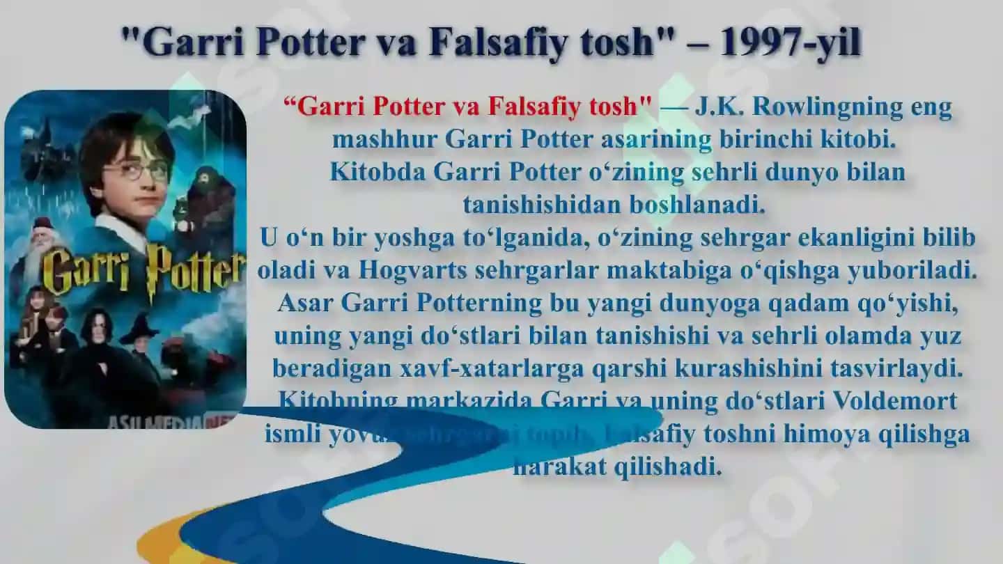 “HARRY POTTER” ASARI TAHLILI 7