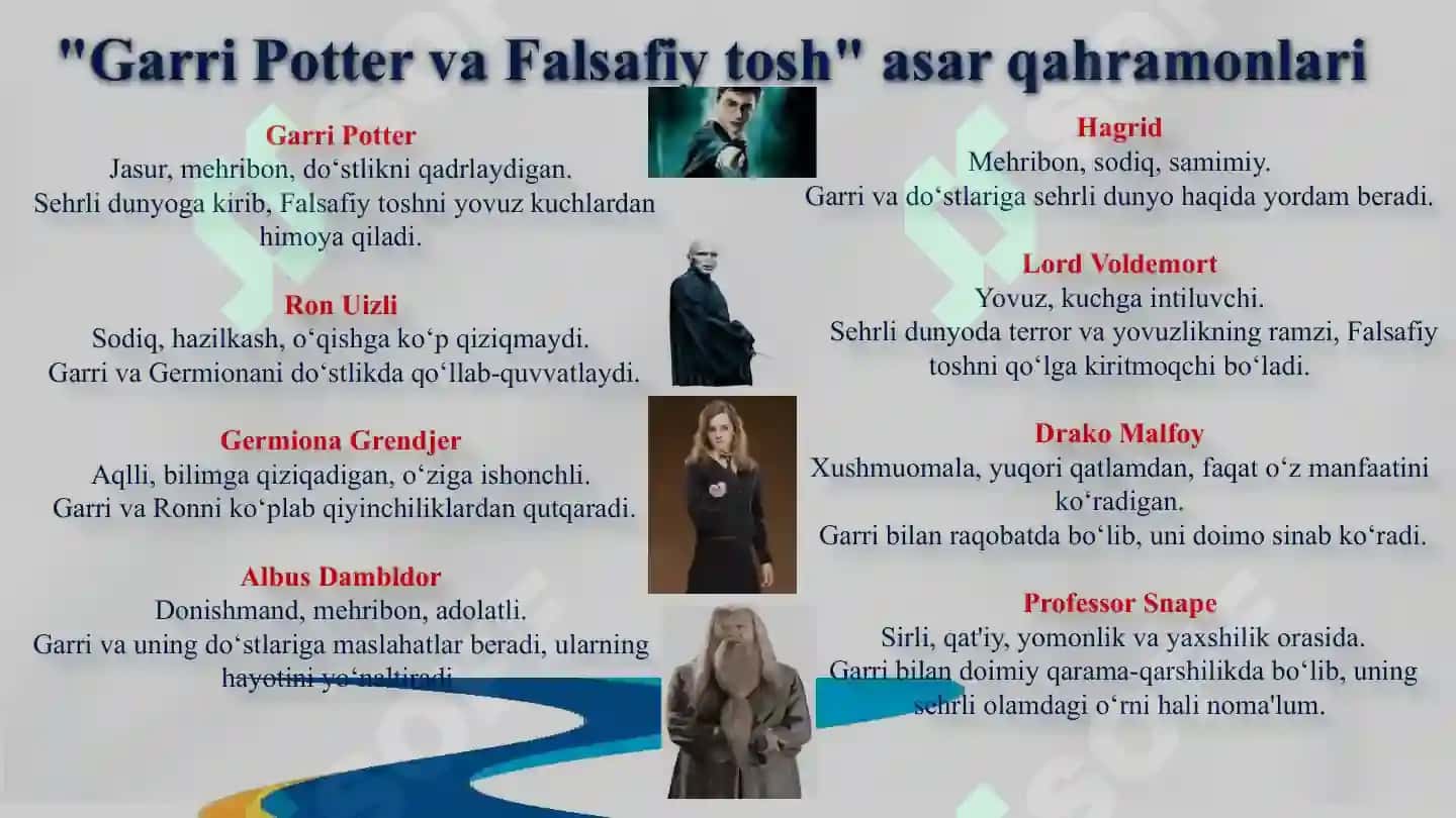 “HARRY POTTER” ASARI TAHLILI 8