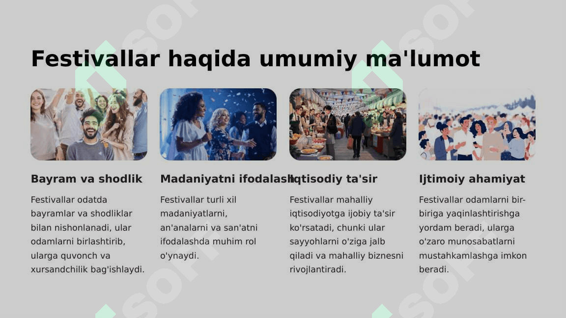 Dunyodagi festivallar 2