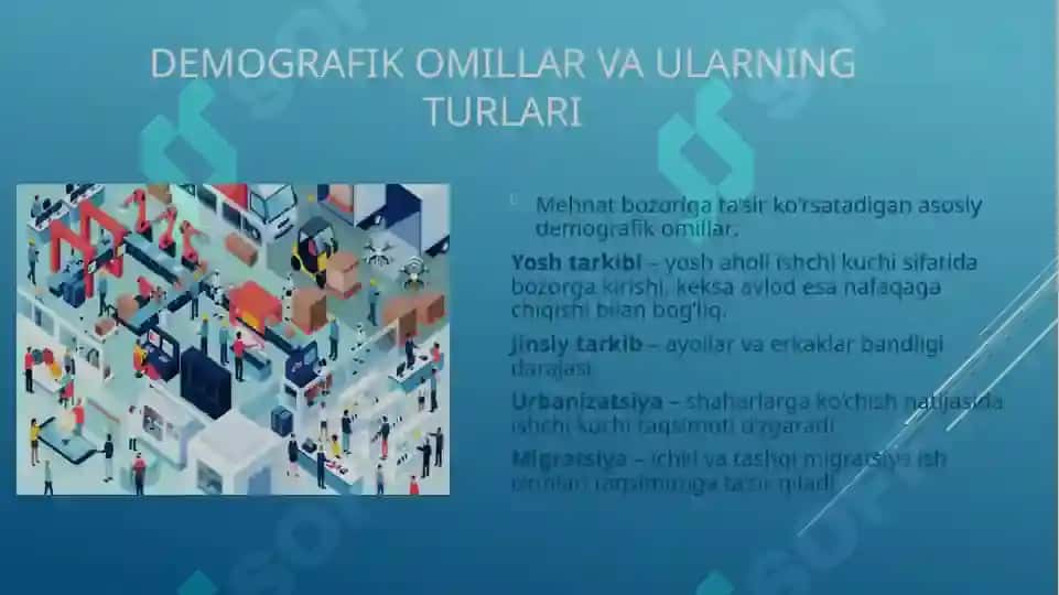 Demografik omillarning mehnat bozoriga ta'siri 5