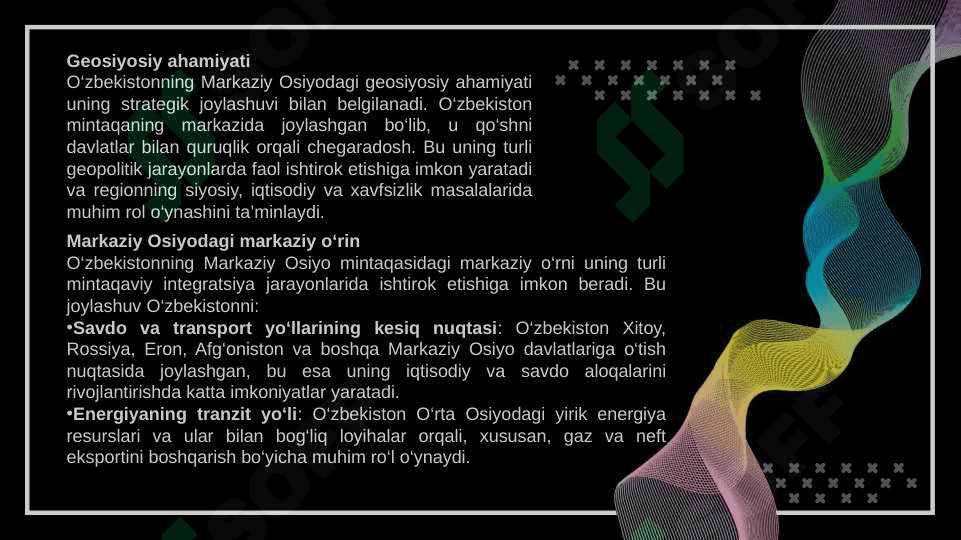 O`zbekistoning o`ziga xos istiqolol va taraqqiyot yo`li 4