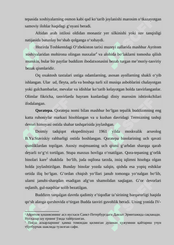 MARKAZIY OSIYO XALQLARI DINLARI(BUDDIZM VA XRISTIANLIK) 6