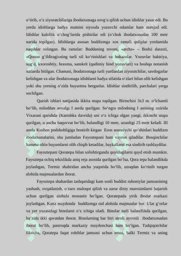 MARKAZIY OSIYO XALQLARI DINLARI(BUDDIZM VA XRISTIANLIK) 8