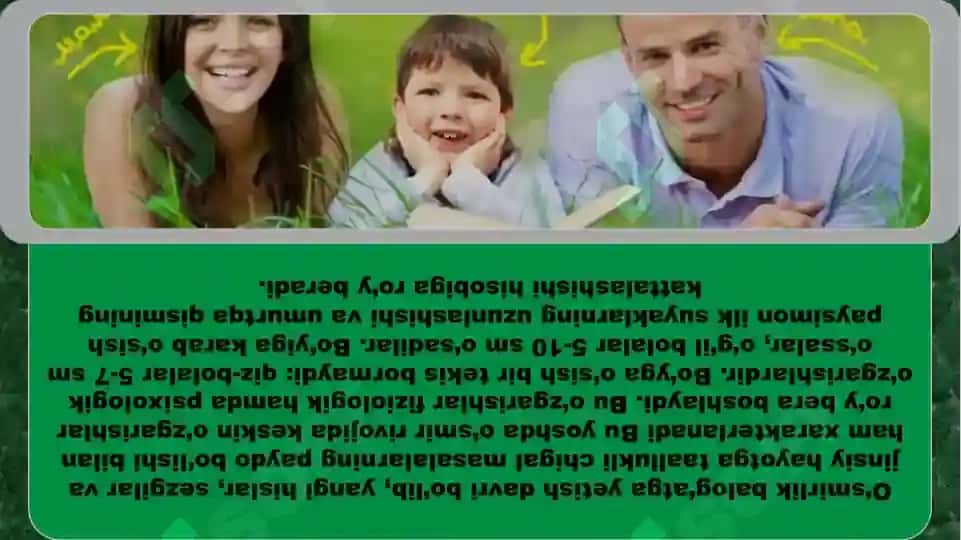 O’smirlik davrida o’z o’ziga baho berish tizimining rivojlanishi muammosi 4