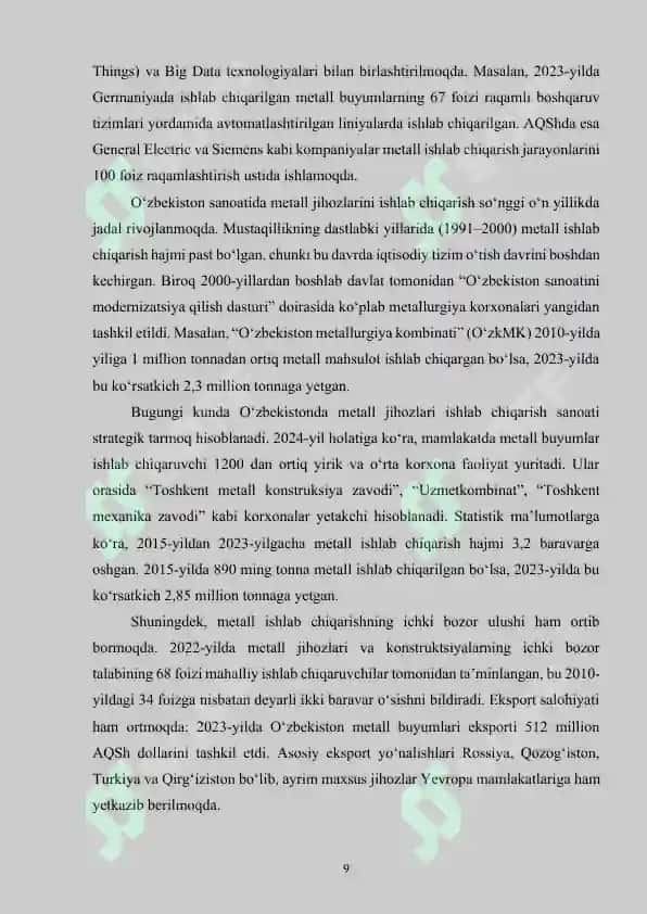 Metall jihozlarini ishlab chiqaruvchi tashkilotning mahsulotlari haqida ma'lumot beruvchi Sfmmetall.uz veb ilovasini ishlab chiqish 8