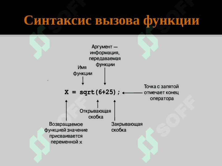 Функции 7