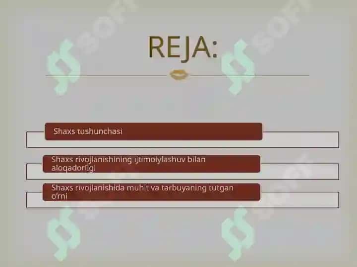 Shaxsning rivojlanishi, tarbiyasi va ijtimoiylashuvi, tarbiya maqsadi va vazifalari 2