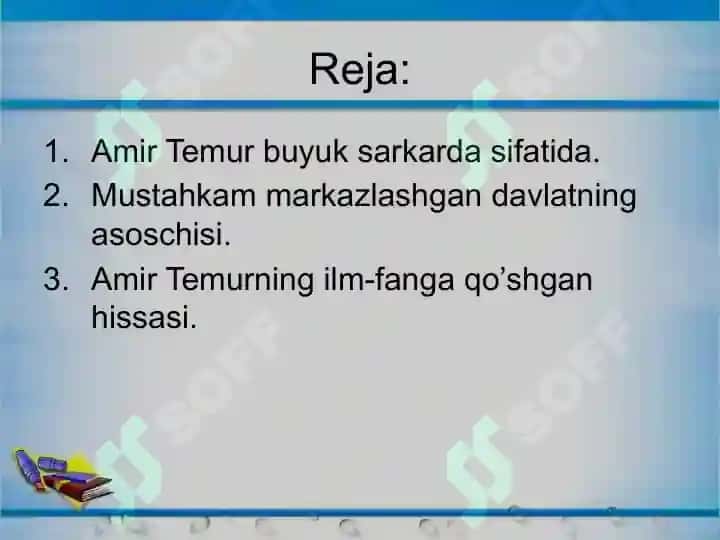 Amir Temurning pedagogik qarashlari 2