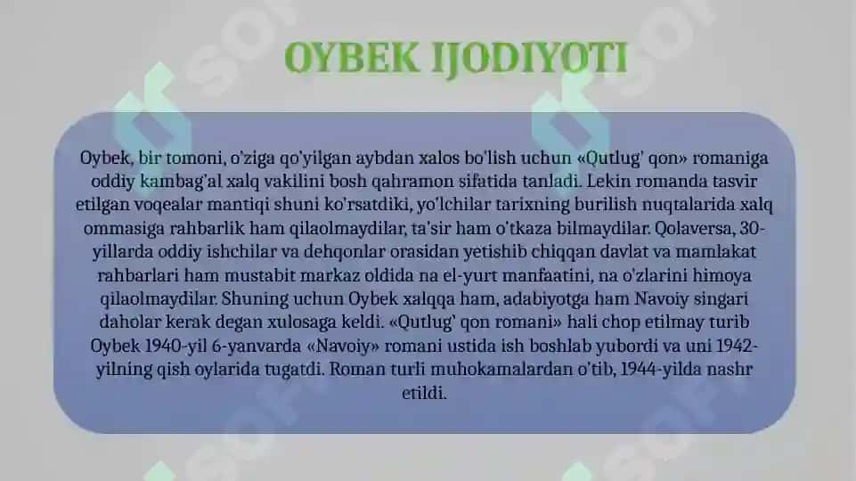 OYBEKNING NAVOIY ROMANI 4