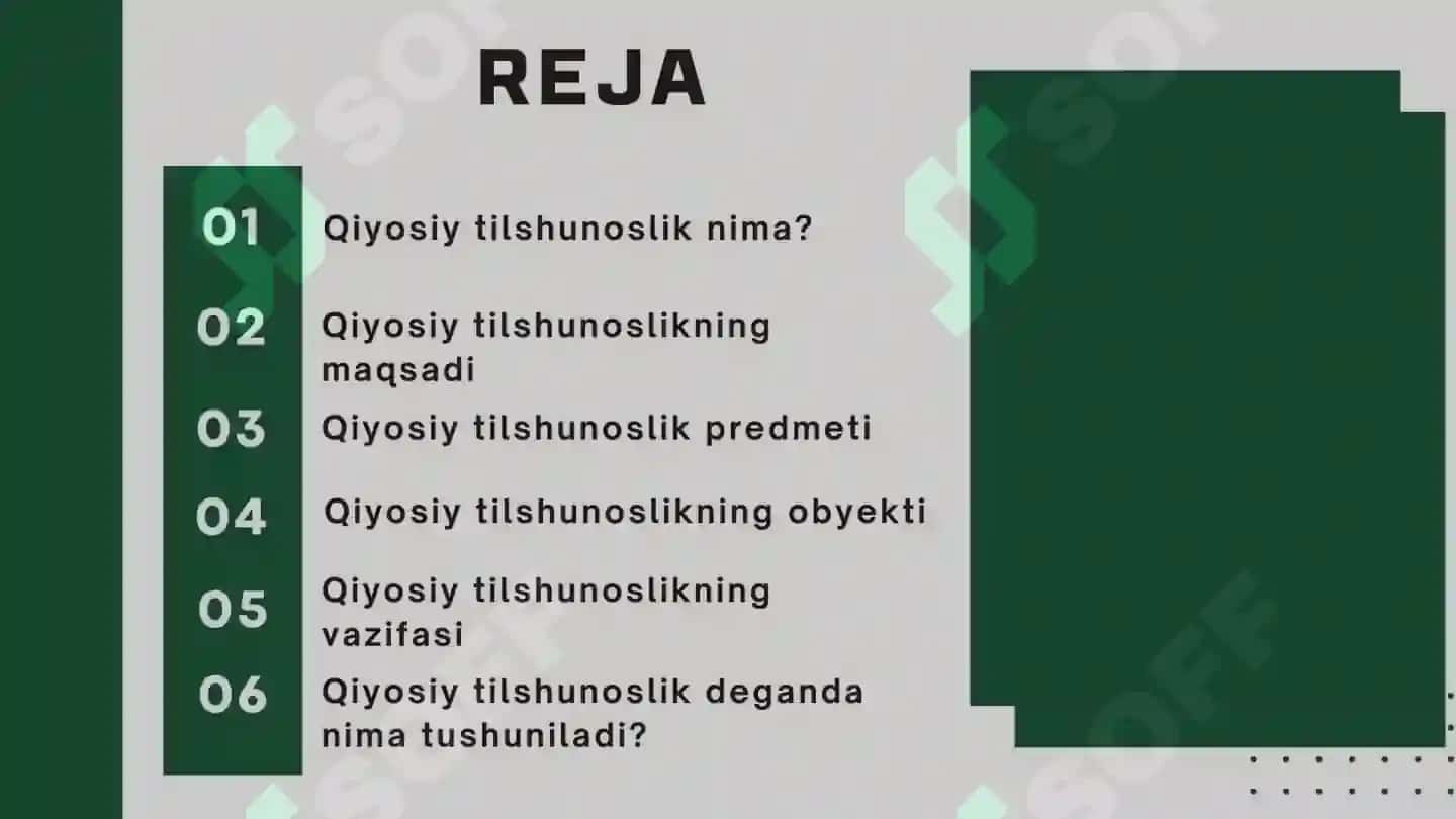 Qiyosiy tilshunoslik 2