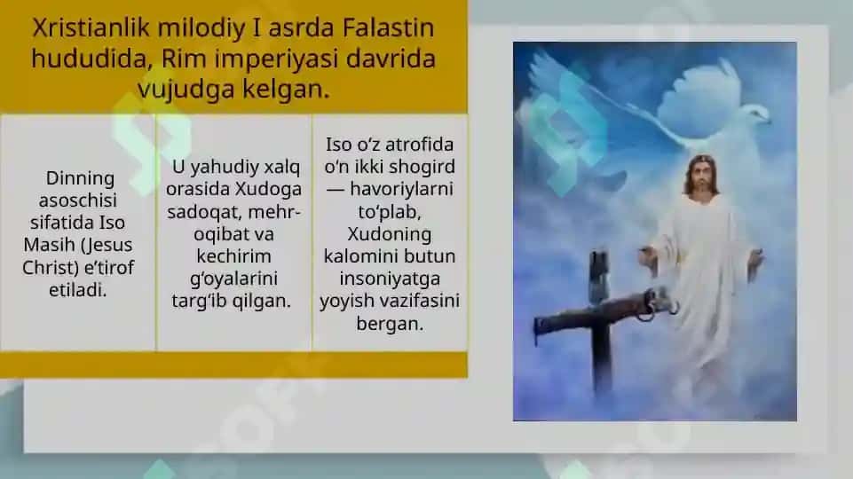 Xristianlik dini tarixi va asosiy g‘oyalari 4
