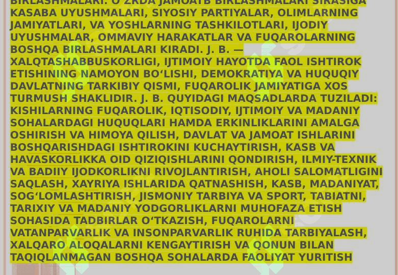 Jamoat birlashmalari 2
