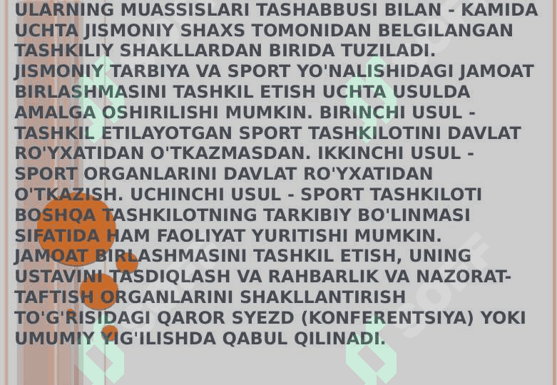 Jamoat birlashmalari 4