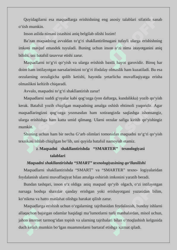 MUVAFFAQIYATLI YURIST KARYERASINI rejalashtirish  usullari 4