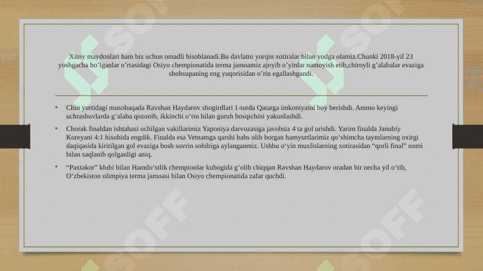 Mustaqillik yillarida sport sohasidagi yutuqlar 7