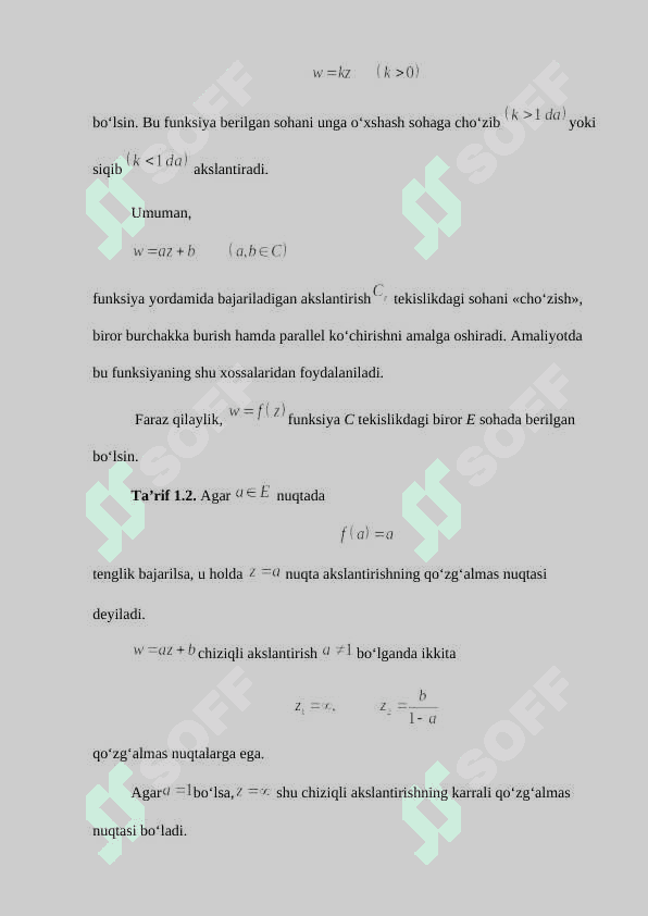 Chiziqli funksiya va uning xossalari 6