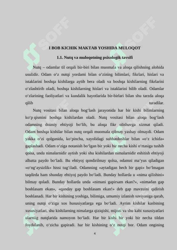KICHIK MAKTAB YOSHIDA MULOQOT 4