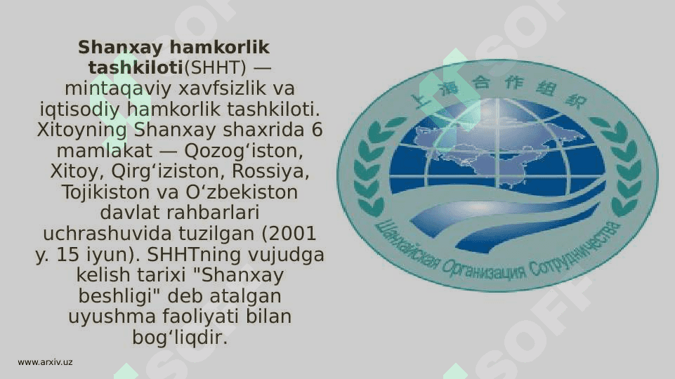 Shanhay hamkorlik tashkilotining Samarqand sammiti mohiyati va ahamiyati 3
