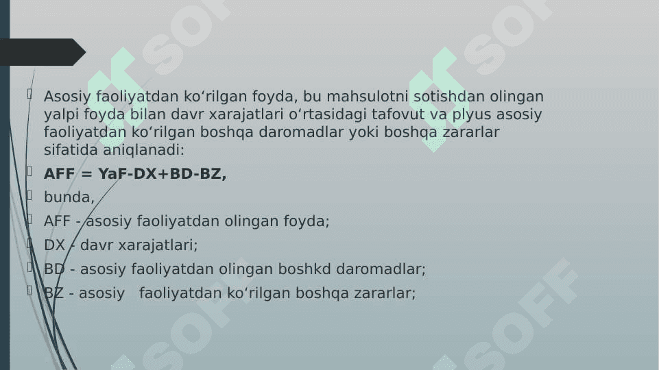 Moliyaviy natijalar to'g'risidagi hisobot.. 4