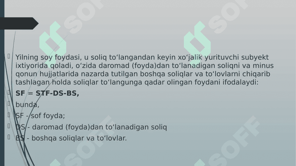 Moliyaviy natijalar to'g'risidagi hisobot.. 6