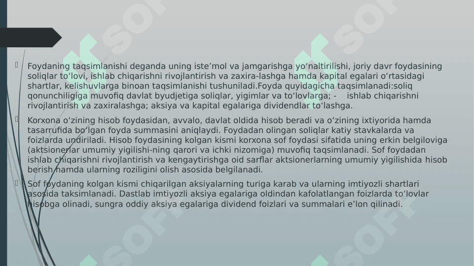 Moliyaviy natijalar to'g'risidagi hisobot.. 7
