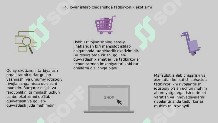 Tovar ishlab chiqarish va xizmat ko'rsatish bo'yicha tadbirkorlikni rivojlantirish 6